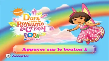 Dora Saves the Crystal Kingdom screen shot title